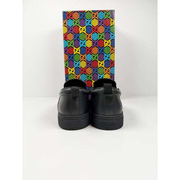 Size 10US - Gucci GG Supreme Psychedelic Slip Ons NEW